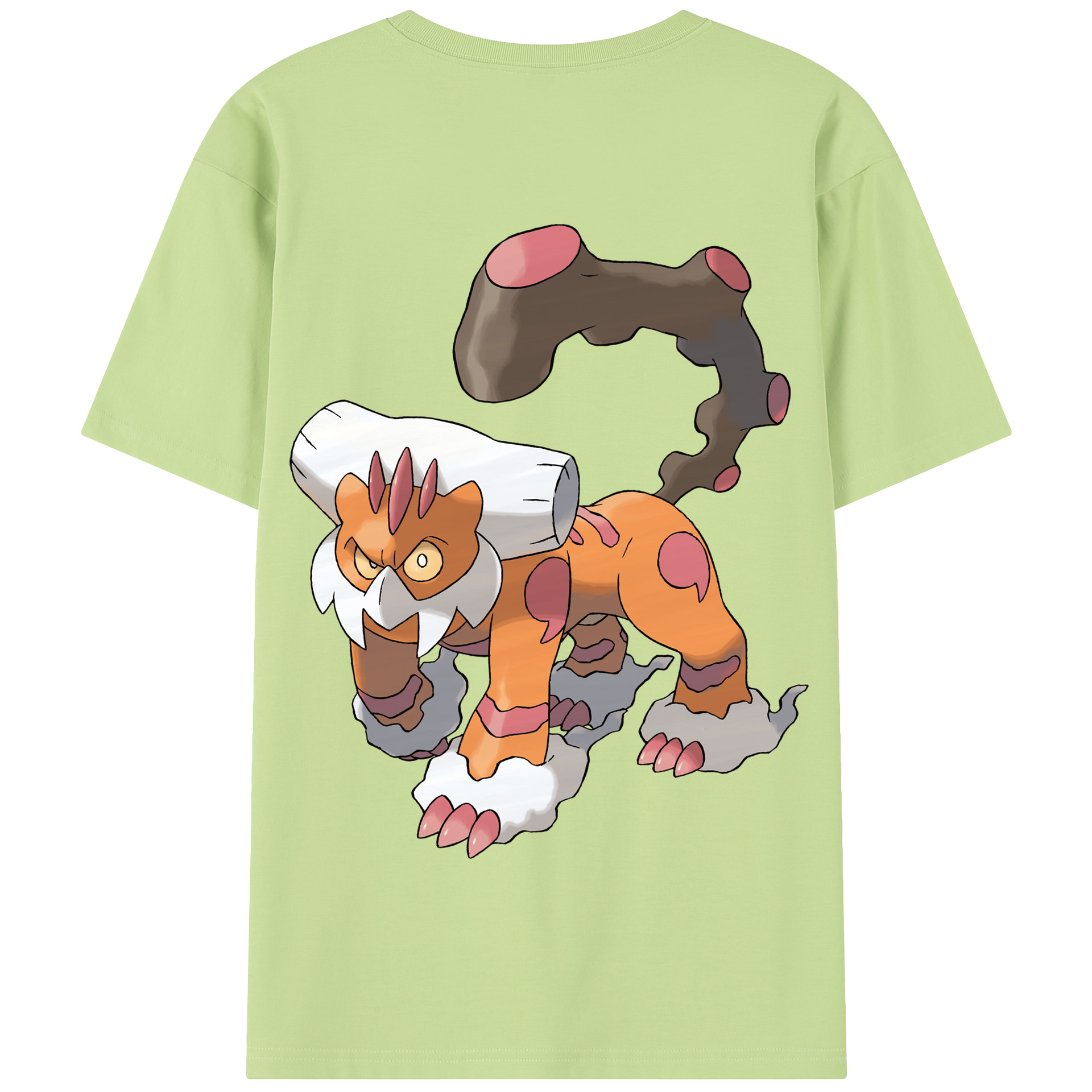 （画像用） ポケットモンスター Pokémon 綿100％半袖Tシャツ（背面プリント）